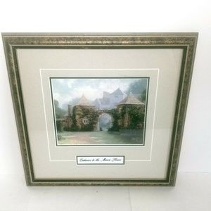 Thomas Kinkade Entrance To The Manor framed art